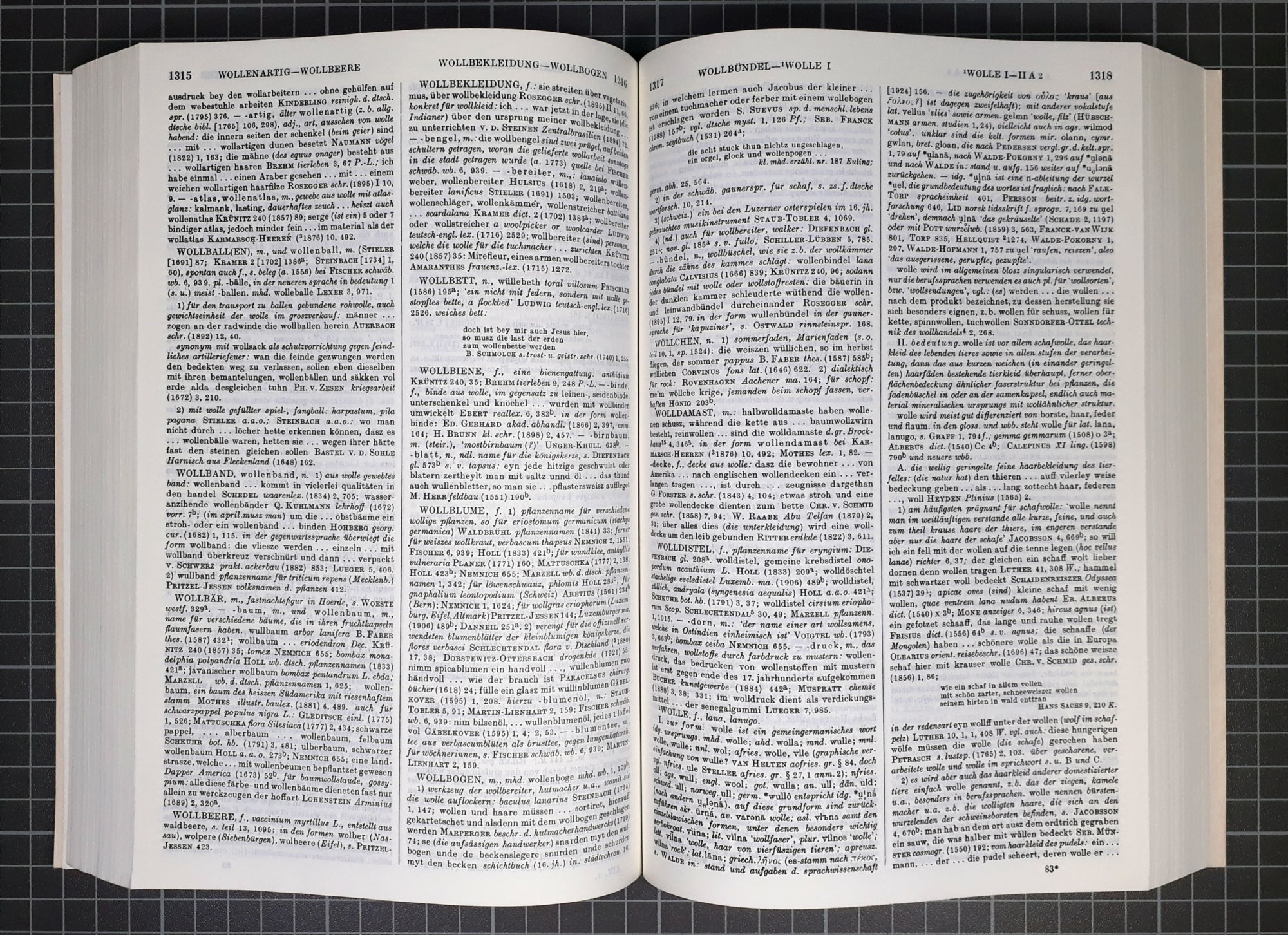 Deutsches Wörterbuch von Jacob Grimm und Wilhelm Grimm, S.1316